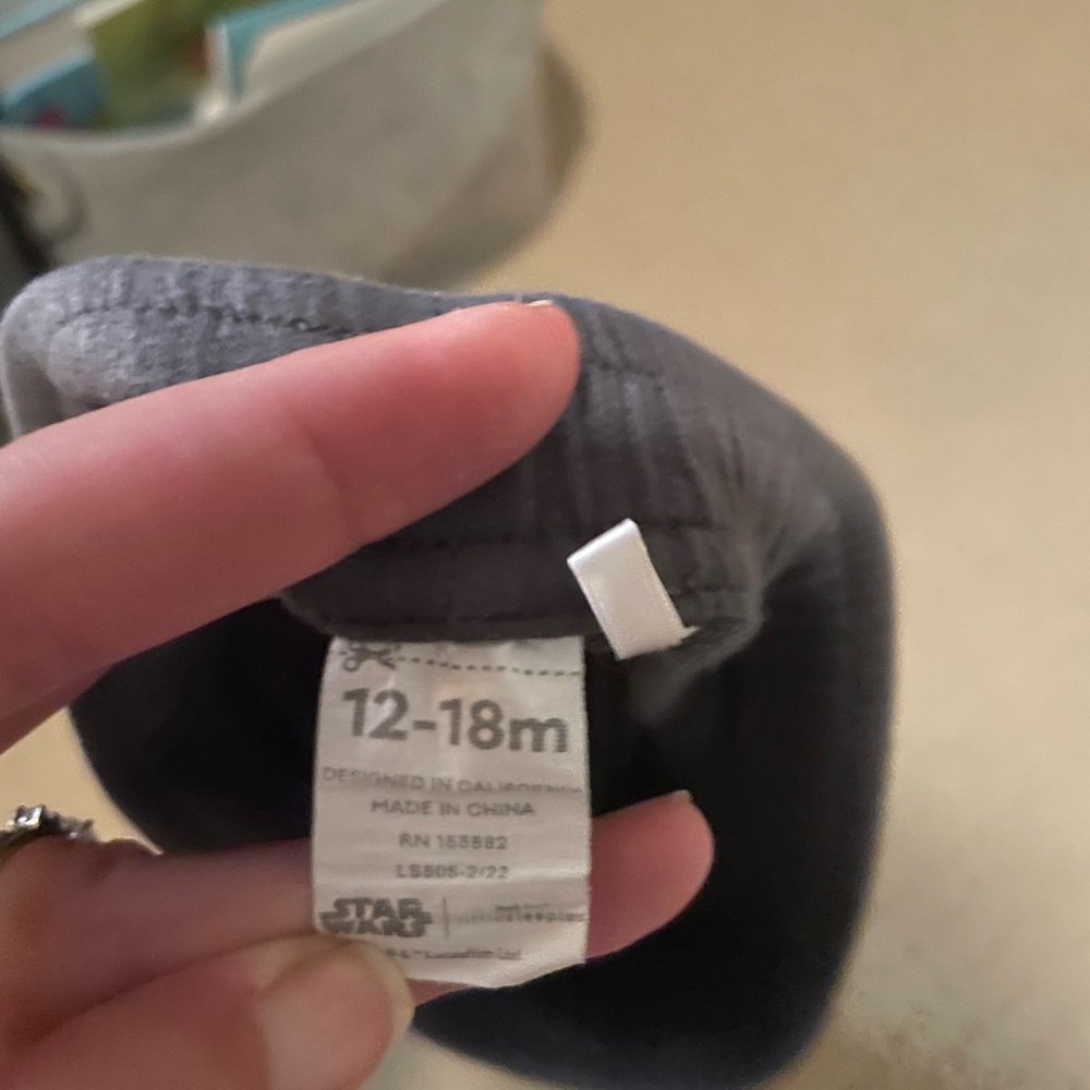 Rare!! Little Sleepies May The Force Be With You toddler joggers - Picture 3 of 3